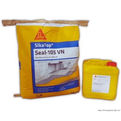 Sikatop seal 105 - vữa chống thấm gốc xi măng chất lượng tốt